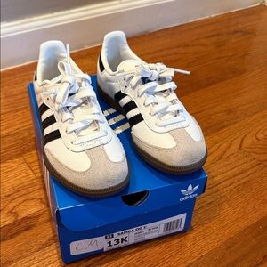 Adidas Kids Samba OG White Black Sneakers